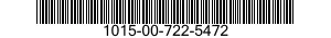 1015-00-722-5472  1015007225472 007225472