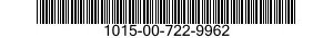 1015-00-722-9962  1015007229962 007229962