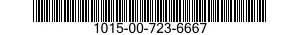 1015-00-723-6667  1015007236667 007236667