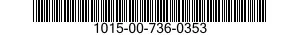 1015-00-736-0353  1015007360353 007360353