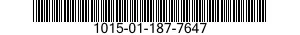 1015-01-187-7647  1015011877647 011877647