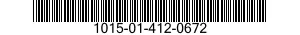 1015-01-412-0672 BUSHING,LEVER 1015014120672 014120672