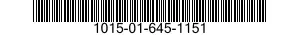 1015-01-645-1151 TRIGGER ASSEMBLY 1015016451151 016451151