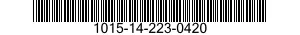 1015-14-223-0420  1015142230420 142230420