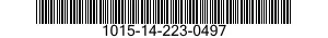 1015-14-223-0497  1015142230497 142230497