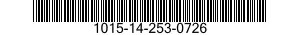 1015-14-253-0726  1015142530726 142530726