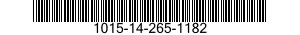 1015-14-265-1182  1015142651182 142651182