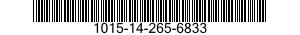 1015-14-265-6833 BRAKE,SEGMENTED ROTOR 1015142656833 142656833