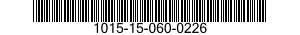 1015-15-060-0226 HUB 1015150600226 150600226