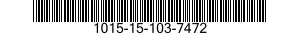 1015-15-103-7472 WASHER,FLAT 1015151037472 151037472