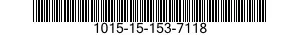 1015-15-153-7118 SUPPORTO, INFERIORE 1015151537118 151537118