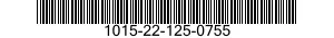 1015-22-125-0755 PLATE 1015221250755 221250755