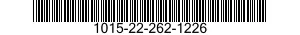 1015-22-262-1226 PLATE,NAME 1015222621226 222621226