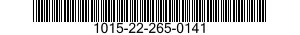 1015-22-265-0141 PIN,STRAIGHT,HEADLESS 1015222650141 222650141