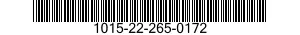 1015-22-265-0172 MODULO PIASTRINA FU 1015222650172 222650172