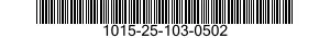 1015-25-103-0502  1015251030502 251030502