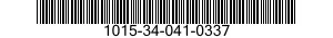 1015-34-041-0337 PLATE,BREECHBLOCK,CAM 1015340410337 340410337