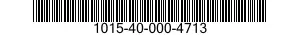 1015-40-000-4713 TUBE,CANNON 1015400004713 400004713