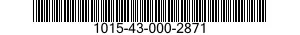 1015-43-000-2871 CAP,BREECH 1015430002871 430002871