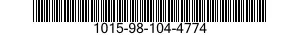 1015-98-104-4774 TUBE,CANNON 1015981044774 981044774