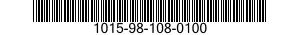 1015-98-108-0100 STOP,CARTRIDGE 1015981080100 981080100