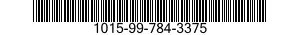 1015-99-784-3375 BLADE,WIPER 1015997843375 997843375
