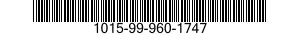 1015-99-960-1747  1015999601747 999601747