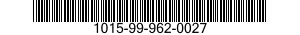 1015-99-962-0027  1015999620027 999620027
