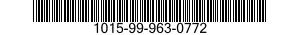 1015-99-963-0772  1015999630772 999630772