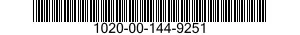 1020-00-144-9251  1020001449251 001449251