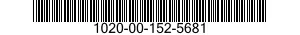 1020-00-152-5681  1020001525681 001525681