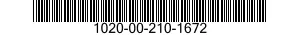 1020-00-210-1672 SLEEVE 1020002101672 002101672