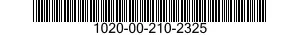 1020-00-210-2325  1020002102325 002102325