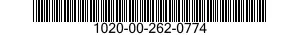 1020-00-262-0774  1020002620774 002620774