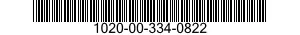 1020-00-334-0822  1020003340822 003340822