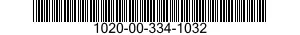1020-00-334-1032 PLUNGER 1020003341032 003341032
