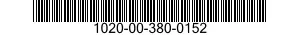 1020-00-380-0152  1020003800152 003800152