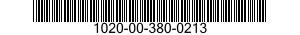1020-00-380-0213  1020003800213 003800213