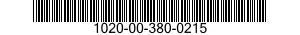 1020-00-380-0215  1020003800215 003800215