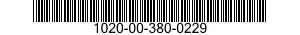 1020-00-380-0229  1020003800229 003800229