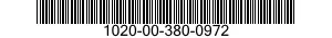 1020-00-380-0972  1020003800972 003800972