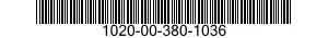 1020-00-380-1036  1020003801036 003801036