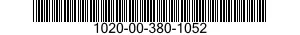 1020-00-380-1052  1020003801052 003801052