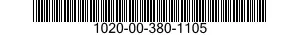 1020-00-380-1105  1020003801105 003801105