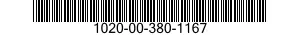 1020-00-380-1167  1020003801167 003801167