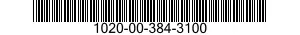 1020-00-384-3100 WASHER,KEY TYPE 1020003843100 003843100