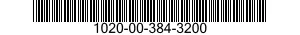 1020-00-384-3200 BUSHING,UPPER 1020003843200 003843200