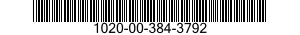1020-00-384-3792 RETAINER 1020003843792 003843792
