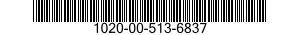 1020-00-513-6837 SHAFT 1020005136837 005136837
