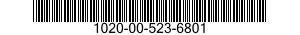 1020-00-523-6801  1020005236801 005236801